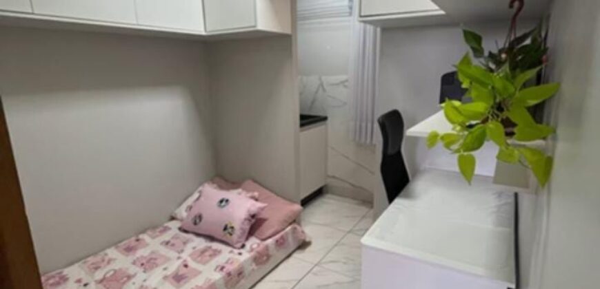 Apartamento com 58m²